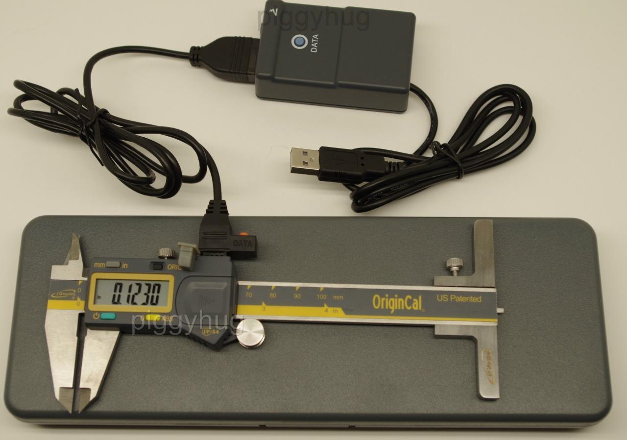 wireless transmitter iGaging absolute digital caliper 12" optional depth gauge 