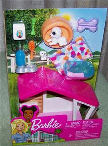 barbie puppy house playset