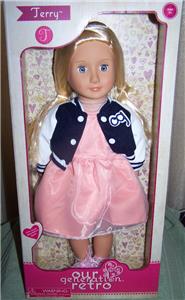 our generation retro doll terry
