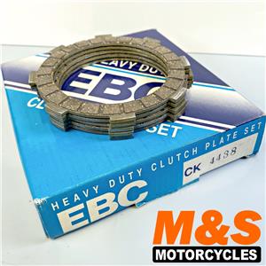 EBC Clutch Plate Set for Kawasaki KH125 82-98 KH60 83-03 + more