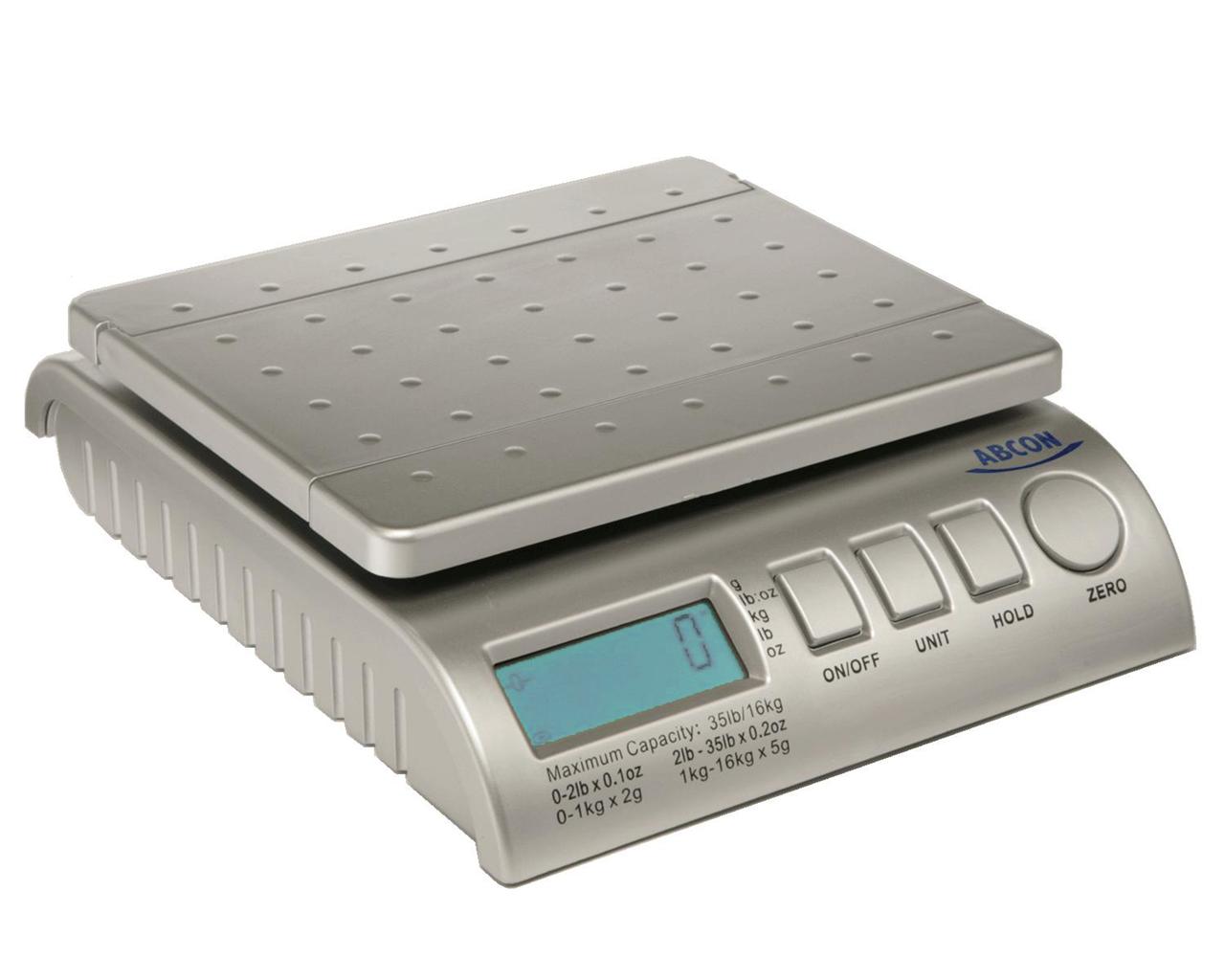 Digital 20Kg 44lb Letter Postal Postage Parcel Weighing Scales SILVER