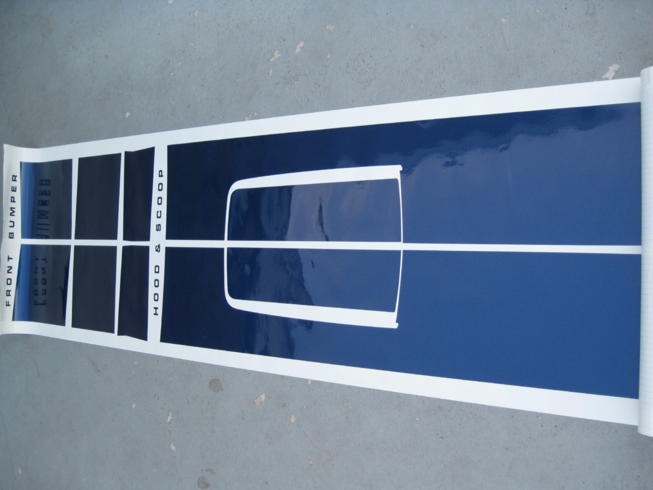 2007 Ford mustang stripe kit #5
