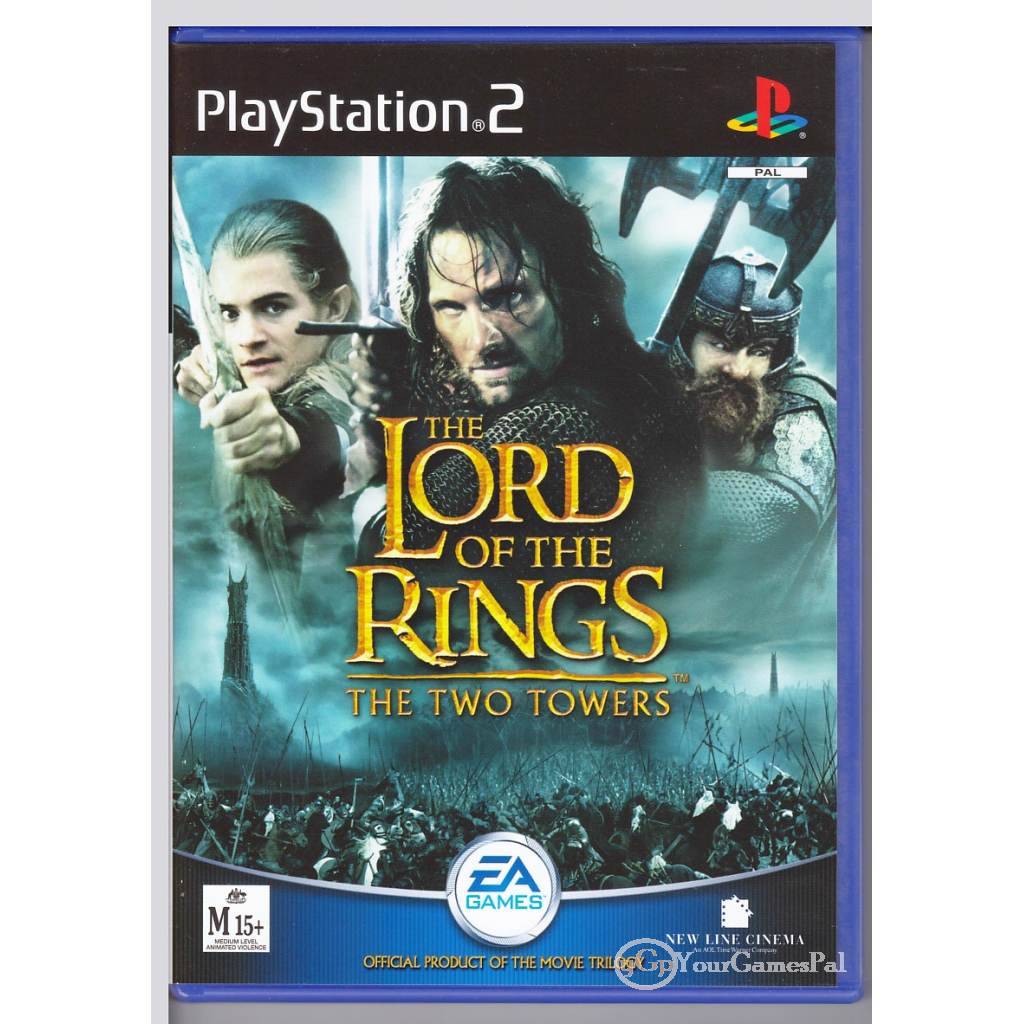 PLAYSTATION 2 LORD OF THE RINGS THE TWO TOWERS LOTR PS2 PAL [VG] eBay