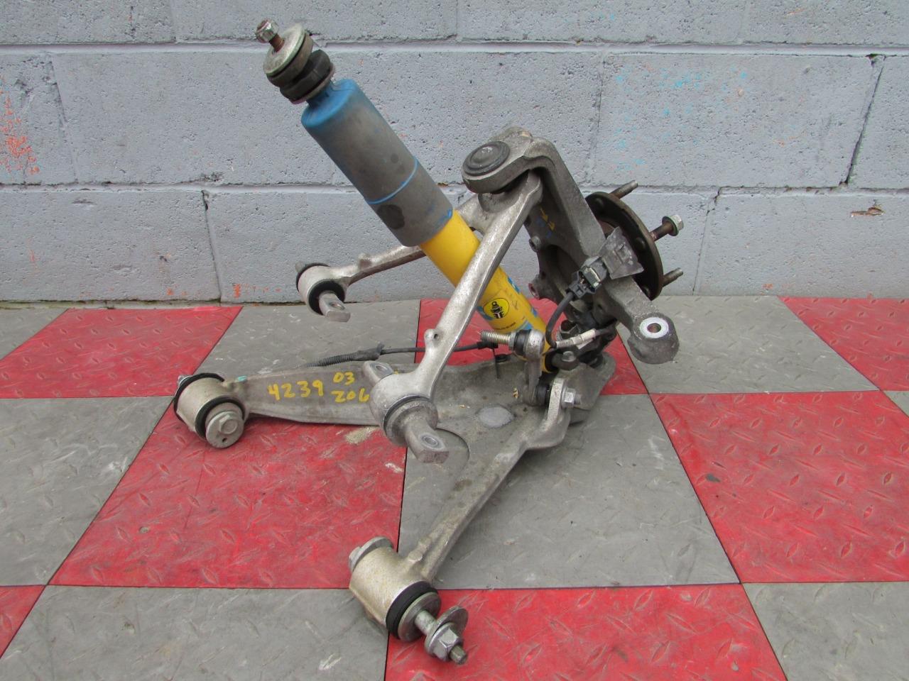 03 04 C5 Corvette LH Front Suspension Knee Assembly Bilstein Shock