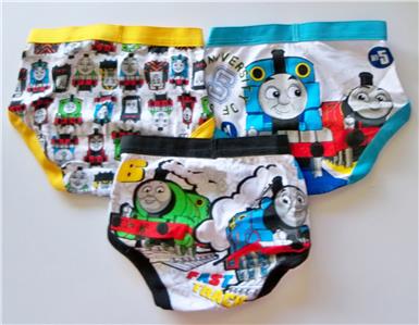 Thomas The Tank Train Engine Friends 3 Pack Briefs Underwear