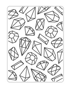 CRACKLE Background 4.25x5.75 Darice Embossing Folder 1218-57