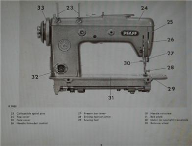 Pfaff 230 Sewing Machine Manual On CD | eBay