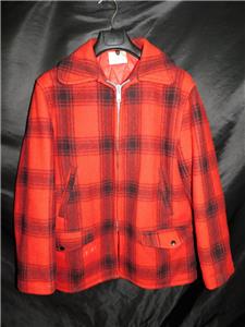 Vintage Foremost S Red Black Buffalo Plaid Wool Coat Lined Insulated Hunting Men Ebay 24% off mens plaid black white big pockets turn down collar coats 0. usd