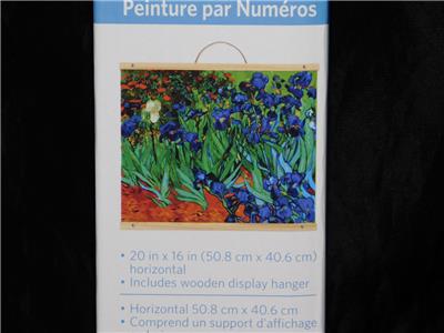 Artist S Loft Van Gogh Irises Iris Flower Paint By Number Kit New