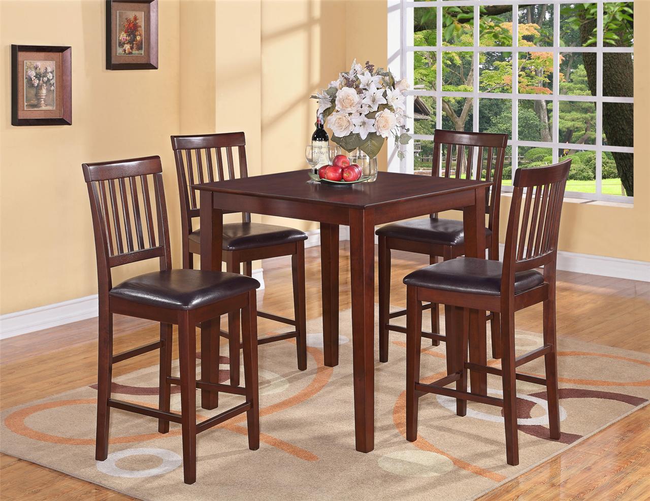 Kitchen Tables: Tall Kitchen Table And Chairs