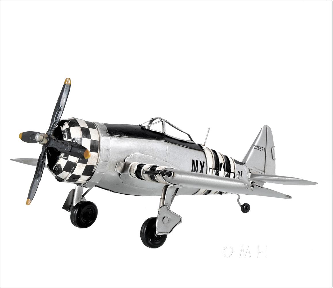 P-47 Jug Thunderbolt Republic Fighter Bomber Metal Model
