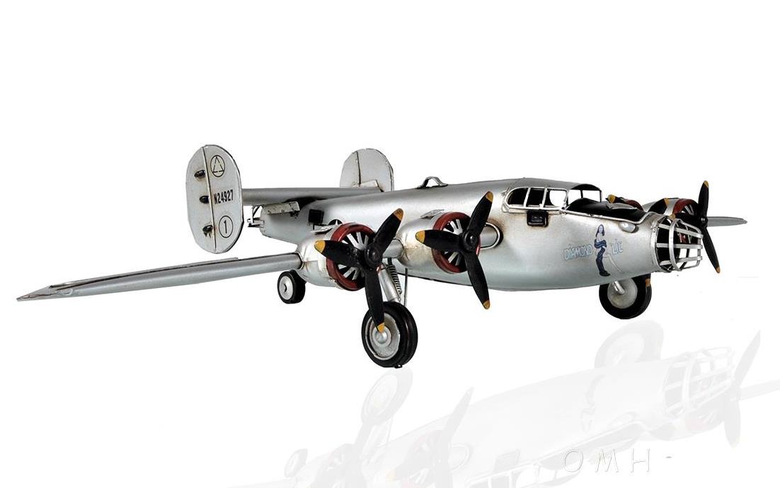 Consolidated B-24 Liberator 1941 Bomber Metal Model