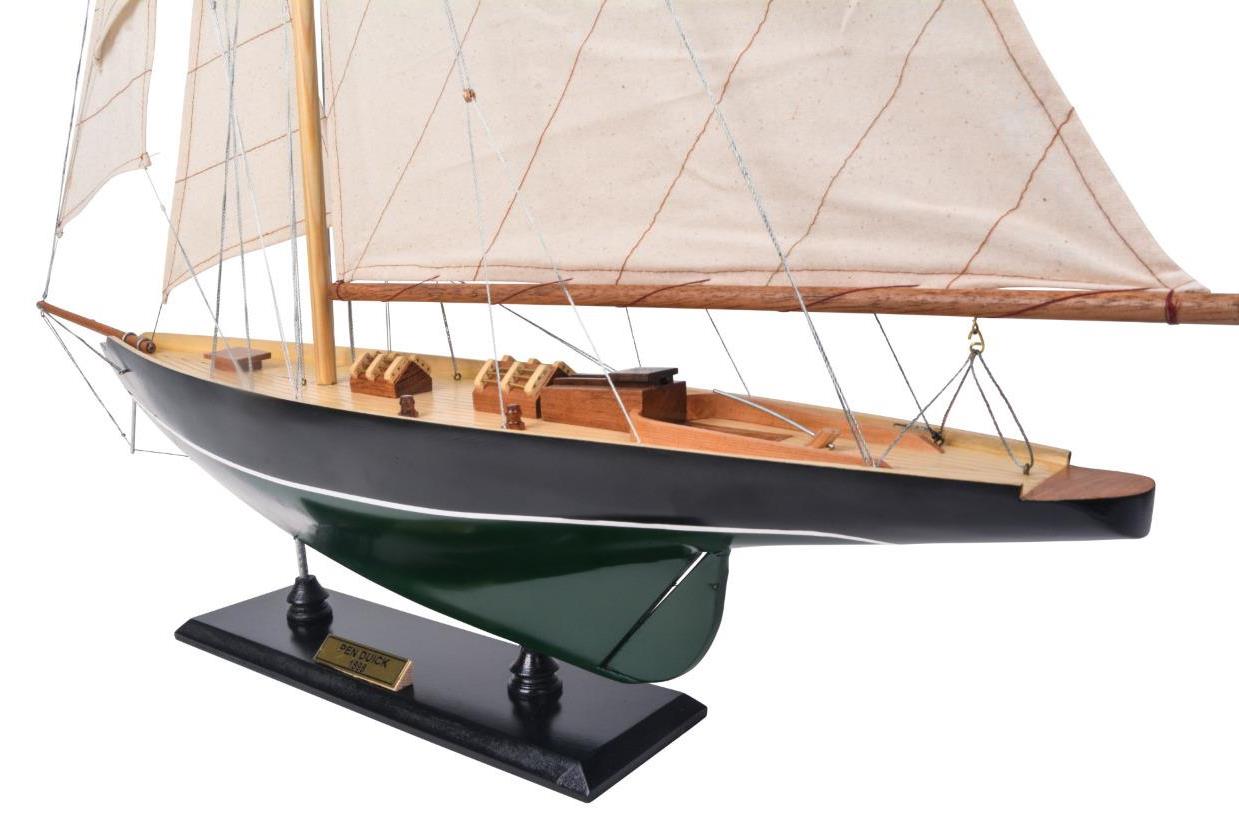Details about  / Eric Tabarly/'s Pen Duick Wooden Sailboat Model 24/" Yacht Fully Assembled New