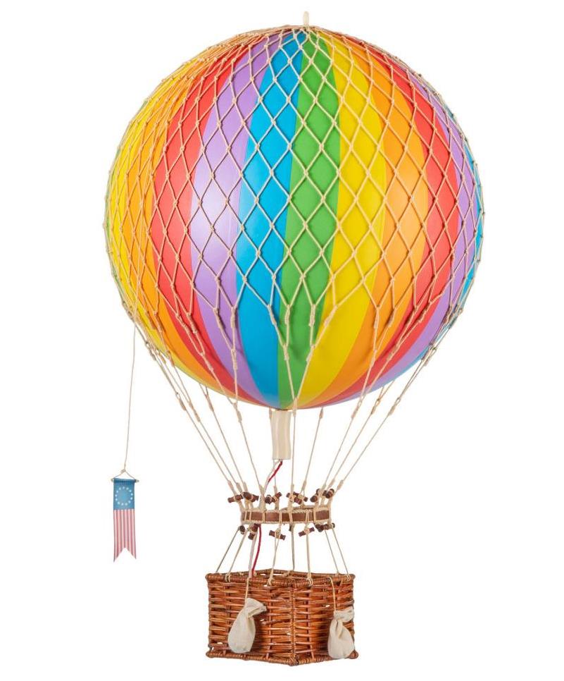 Royal Aero Rainbow Hot Air Balloon Hanging Model