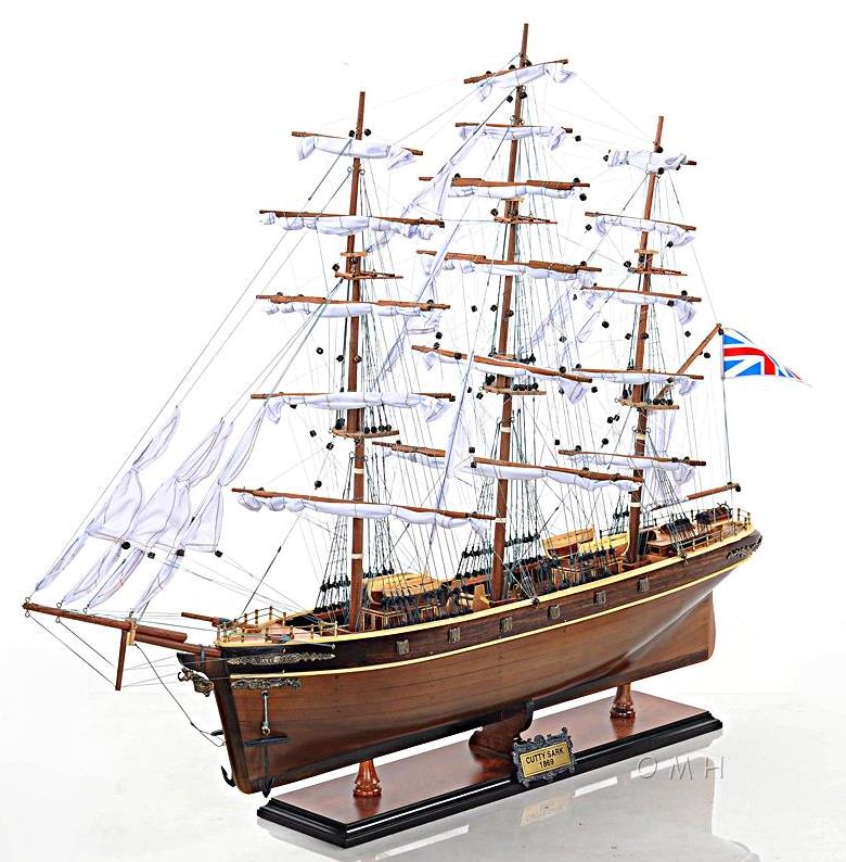 Cutty Sark Wooden Tall China Clipper Ship Model