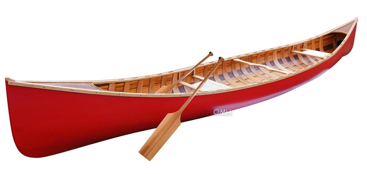 Red Cedar Strip Built Canoe Wooden Boat Woodenboat USA