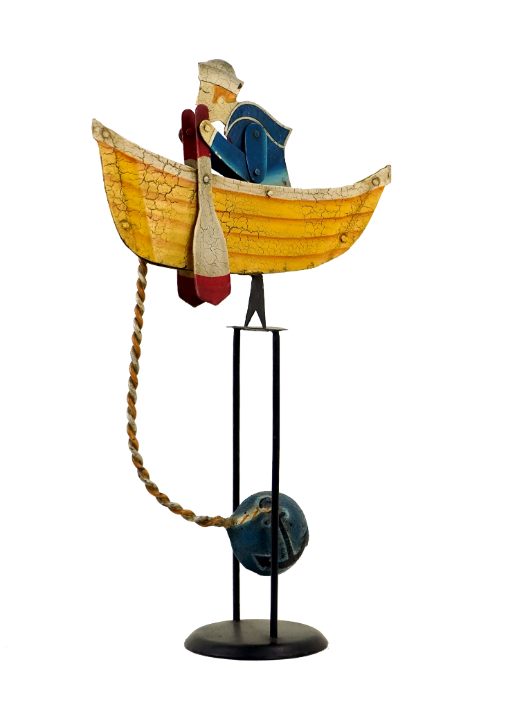 Salty Dog Sky Hook Rowing Sailor Tetter Totter Balance Toy