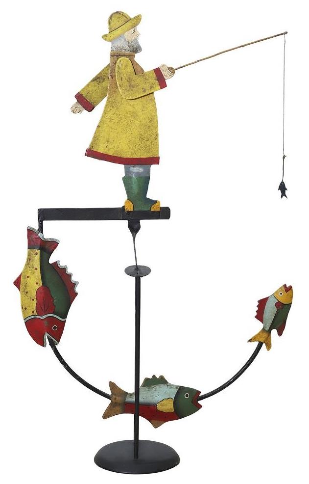 Fisherman Nautical Sky Hook Fishing 22
