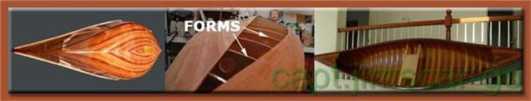 CONSTRUCTION OF CEDAR STRIP CANOE WOODEN MODELS
