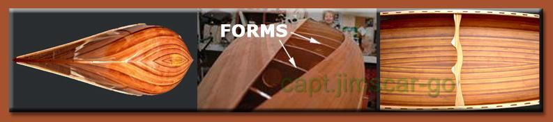 Cedar Strip Built Canoe Examples