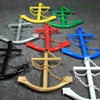 Colored Navy Ship Anchors Decor