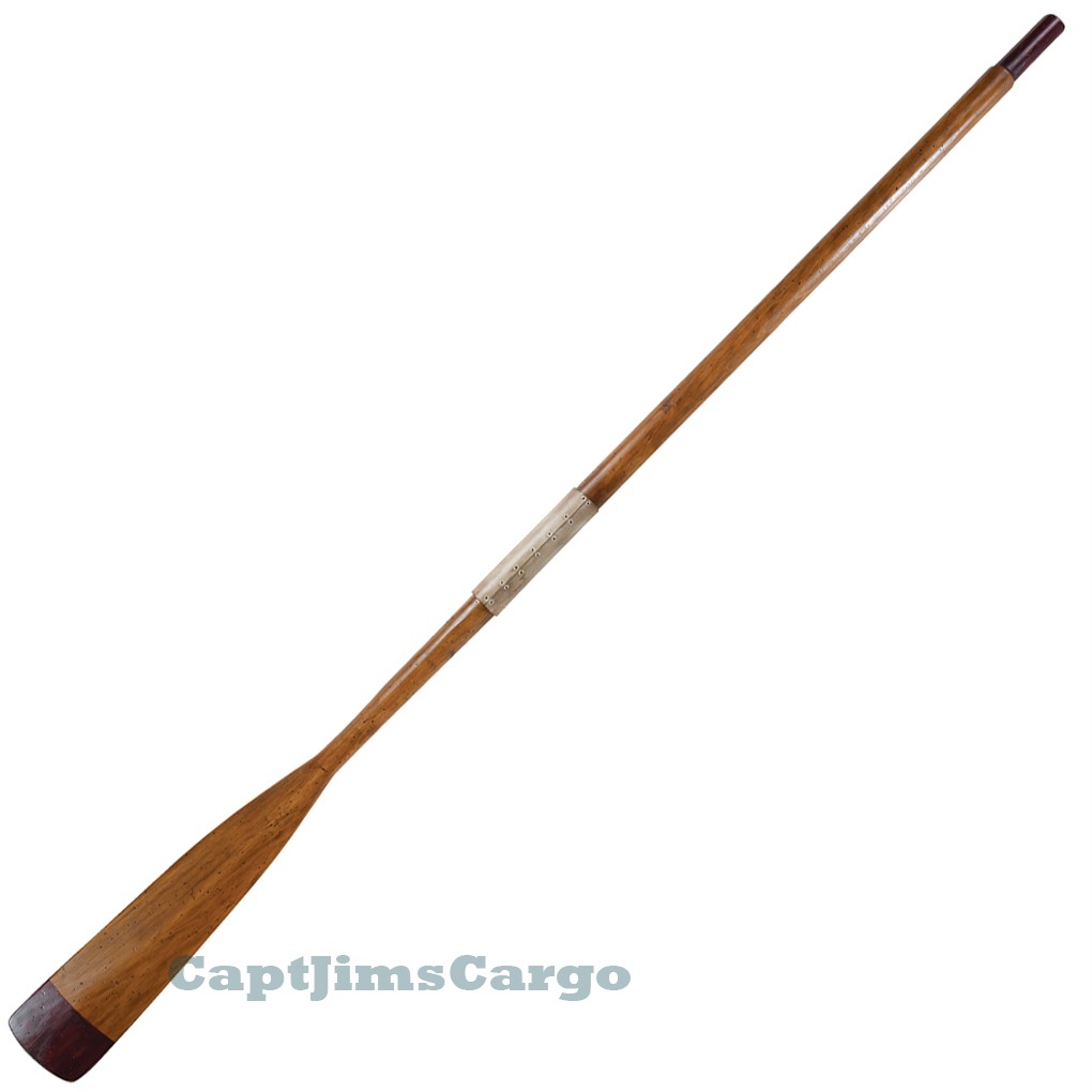 Decorative Lifeboat Oar 73 Brown Wooden Rowing Row Boat Nautical