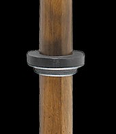 French Red Nautical Wooden Row Boat Oar 72" Paddle Wall Decor Authentic