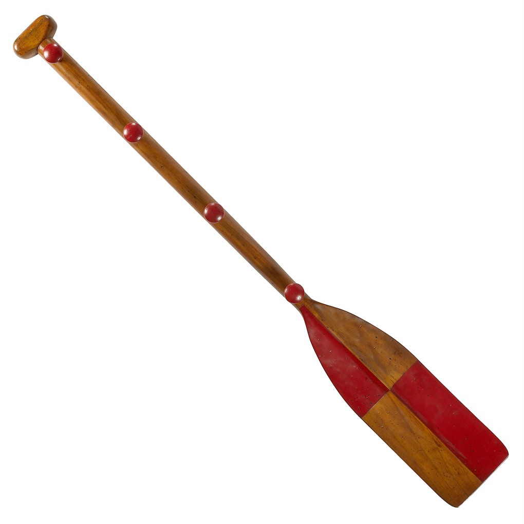 Red Oar Paddle Kids Coat Rack 47" Wooden Children's Wall ...
Oar Paddle