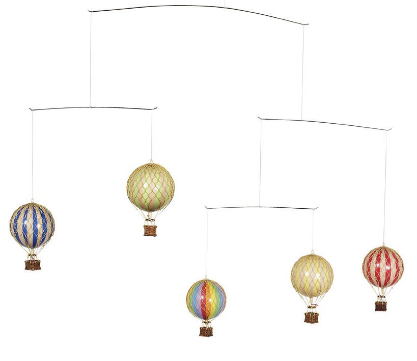 hot air balloon nursery ceiling light