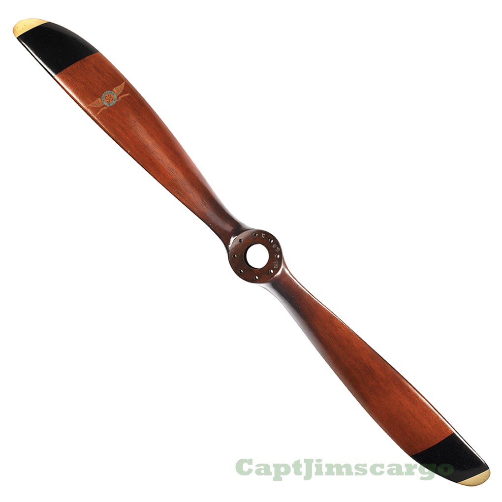 Sopwith Camel Wwi Wooden Biplane Propeller 73 Airplane Aircraft