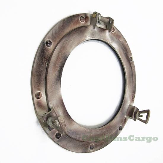 Ship S Porthole Window 11 Aluminum White Brown Camouflage House