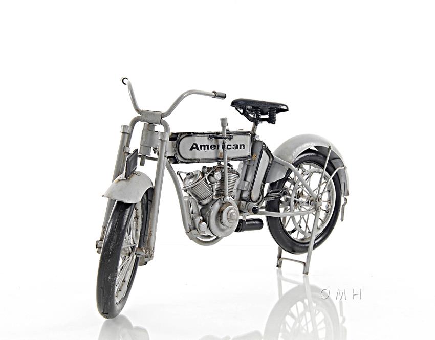 Harley-Davidson Model 7D Twin 1911 Motorcycle Metal Model 12.5