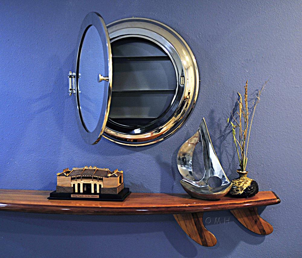 porthole mirror medicine cabinet