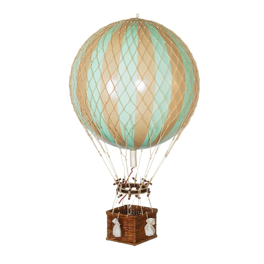 Details About Hot Air Balloon Model Mint Green 13 Aviation Hanging Ceiling Home Decor New