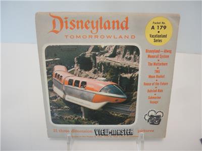 viewmaster reels disneyland