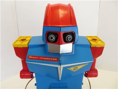 ideal　Robot Commando　ロボットコマンド　当時物　1960年代 Ideal - Robot Commando - Vintage Spacetoys