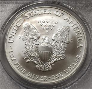 アメリカ 2004 イーグル銀貨　PCGS鑑定　MS69 2004 American Silver Eagle | PCGS MS69 | Lance Armstrong