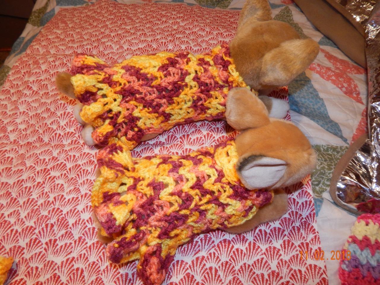 Dog Apparel Soft SOUTHERN SUNRISE Dress w/BIG RUFFLES - Picture 3 of 5