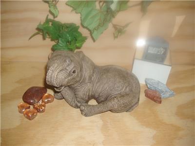 Martha Carey Manada Elefantes Chat 2105 Elefante Ornamento Marty Esculturas Ebay
