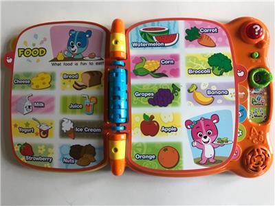 VTECH TOUCH & TEACH WORD BOOK EDUCATIONAL MUSICAL TALKING TOY
