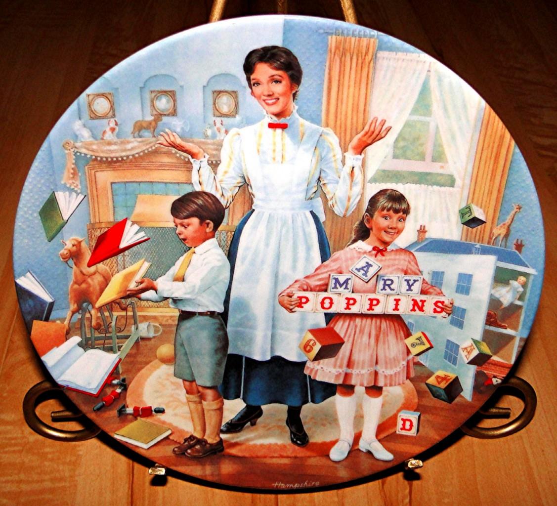 WALT DISNEY'S MARY POPPINS A Spoonful of Sugar KNOWLES Movie Plate eBay