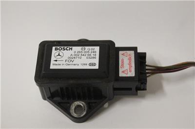2003-2006 MERCEDES BENZ W220 S430 TURN YAW RATE SENSOR A 002 542