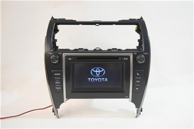 TOYOTA 86100-60660 ブラックディスプレイ 2012-2014 Toyota Camry 57076 Radio Touch Screen CD Player 86140