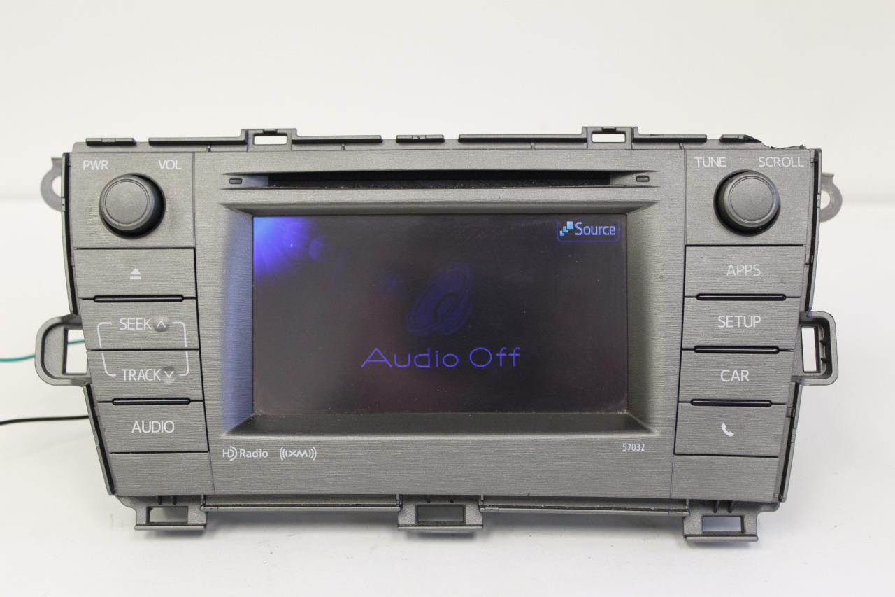 20122015 Toyota Prius Display Screen Radio Cd Player 8614047060 eBay