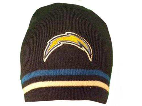 New Los Angeles Chargers Adult Mens Unisex OSFA Blue or White Knit NFL Beanie - Picture 14 of 14