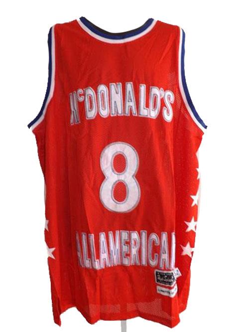 NEW-minor-flaw #3 #23 #8 #15 McDonalds ALL-AMERICAN MENS sizes XL-2XL-3XL Jersey - Picture 15 of 16