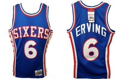 Mitchell &amp; Ness - Dr. J erving sixers jersey   バスケットユニフォーム Amazon.com : Mitchell & Ness Julius Erving Philadelphia