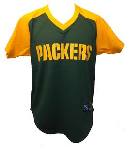 シャツ Mitchell & Ness Green Bay Packers New Green Bay Packers Mens Sizes S-L-XL-2XL Mitchell & Ness V-Neck