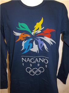 New 1998 Nagano Japan Winter Olympics Mens Size M Medium