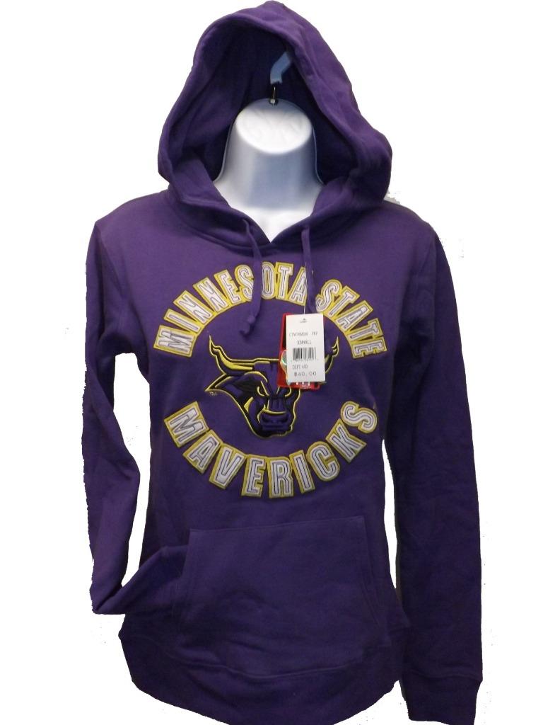 New Minnesota State Mavericks Womens Sizes XS-L-XL Purple Hoodie | eBay